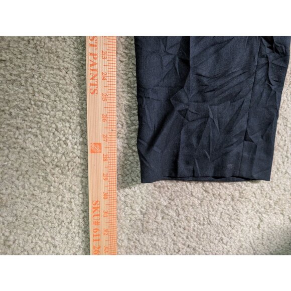 Lauren Ralph Lauren Mens Navy Dress Pants 42W X 32L Flat Front - Picture 8 of 8